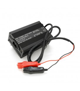 Зарядний пристрій для акумуляторів Li-ion 36V(42V),10S,6A.крокодили,135x90x50mm