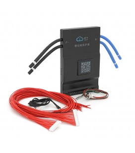 BMS плата JK-BD6A24S12P Li-Ion/LiFePo4/LTO 7S-24S, 120A, CAN/RS485, 0.65mΩ, Bluetooth, Ballance 0.6A, підігрів + кнопка