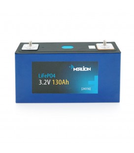 Осередок Merlion 3.2V 130AH для збирання LiFePo4 акумуляторів, (194х50х109(125)) мм, Q5