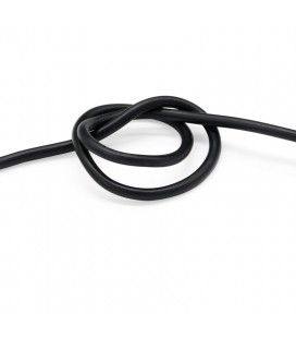 Кабель силіконовий луджений AWG 6 Black (чорний) ціна за метр