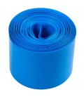 Термоплівка PVC для складання акб LiFePO4, синя, ширина 110мм, (1 метр - 0,044Кг ), ціна за метр