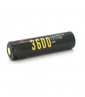 Акумулятор 18650 Li-Ion Soshine 18650USB-3.7-3600, microUSB, 3600mAh, 4.5A, 4.2/3.6/2.75V, Black