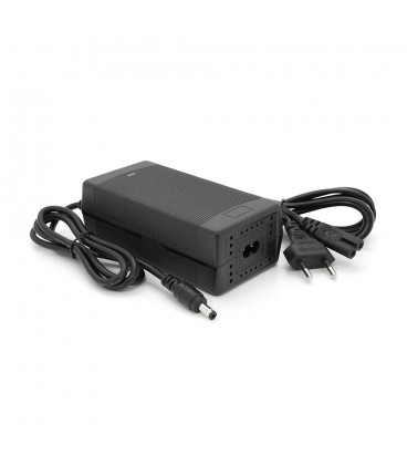 Зарядний пристрій акумуляторів LiFePO4 12V (14.6V), 4S,10A, штекер 5.5*2.5, з індикацією, 133х67х45mm, 0.3kg