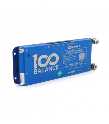 Universal BMS smart плата DaLy LiFePO4 4-8S 60A с Bluetooth + CAN + активный баллансир 1A