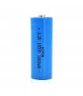 Літій-залізо-фосфатний акумулятор 18500 Lifepo4 Vipow IFR18500 TipTop, 1000mAh, 3.2V, Blue Q50/500