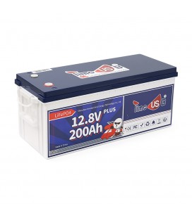 Акумуляторна батарея LiFePO4 Timeusb 12.8V 200Ah Plus, 2560Wh, BMS 200A, 532*207*216мм