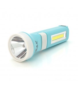 Фонарь ручной Liuhong LH-910, 2LED, EWH, 1W, С боковым светодиодом, встроенный АКБ/900mah, встроенная solar, Mix, IP40, встроенн