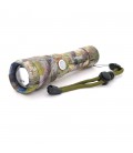 Ліхтар ручний Bailong BL-P512M-P50, 1LED Cree XHP50.2, 19W, 5 режими, ZOOM,18650/ААА/8800mah, Multicam, IP40, кабель USB-micro, 