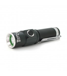 Фонарь ручной Watton WT-089, 1LED CREE Q5, 3W, 3 режима, Black, IP40, СЗУ, 100х26х26мм, BOX