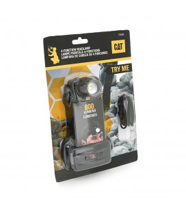 Фонарь налобный CAT CT4305, 800LM, 3 режима, питание от 2*26650, Blister