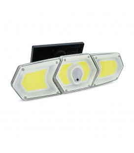 Уличный фонарь POWERMASTER MX-W774B, COB LED, заряд от Solar панель, датчик движения/освещенности, BOX