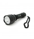 Ліхтар ручний UltraFire C8-T6, 1LED T6, 3W, 5 режимів, 18650/2800mAh, Black, IP44, СЗУ, 149х45х26мм, BOX