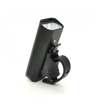 Фонарик велосипедный YT253, 3 режима, встроенный аккум, кабель, BOX