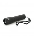Ліхтар ручний BAILONG BL-1831-A, 1LED Cree XM-L T6, 3W, 3 режими, ZOOM, 18650/1400mah (перехідник 3*AAA), Black, IP40, 123х30х21