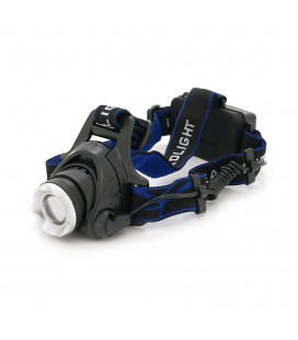 Налобний Ліхтарик Bailong BL-6699 Т6, Q5 Cree, 3 реж., Zoom, корпус-пластик, водостійкий, ударостійкий, 18650 акумулятор СЗУ+ АЗ