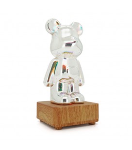 Ночник YT-197 Мишка+ Bluetooth колонка, USB кабель, RGB, Box