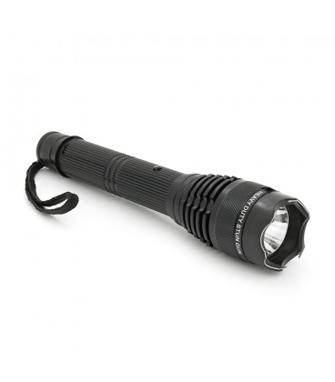 Ліхтар-відлякувач ручний BAILONG BL-DG-1106, 1LED ХPE, фокусування, 2 режими, Вбудований/3,7 В, 9800 мА, 90000В/130Вт, Black, IP