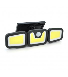 Уличный фонарь POWERMASTER MX-W771B, 70 SMD LED, заряд от Solar панель, датчик движения/освещенности, BOX