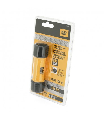Ліхтарик ручний CAT CTRACK, 200LM, 3 режими, водостійкий, ударостійкий, живлення 3+ААА, Blister