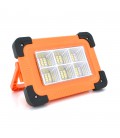 Переносний ліхтар-прожектор Leovin LE-068+Solar (30W), 36 LED(SMD), 4 режими, вбудований акумулятор, заряд від 5V, USB вихід, Bo
