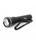Ліхтар ручний Watton WT-010, 1LED CREE Q5, 3W, 5 режими, ZOOM,18650/3200mah, Black, IP40, СЗУ під 2 акб, 180х45х34мм, BOX