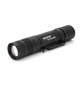 Фонарь ручной BAILONG BL-516-XPE, 1LED Cree XPE, 10W, 3 режима, ZOOM, 18650 нет в комплекте, Black, IP44, СЗУ, 128х26х26мм, BOX