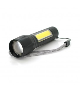 Фонарик Bailong BL-511, Zoom, 1 реж., корпус- алюминий, водостойкий, ударостойкий, встроенный аккум, BOX