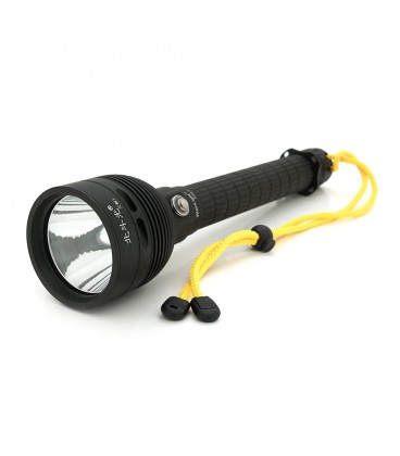 Ліхтар ручний WainLight HG66, 1LED Cree XHP50.2, 19W, 3x26650 /8800mah, Black, IP68, кабель USB/Type-С, СЗУ(Азія) 320х72х36мм, Ч