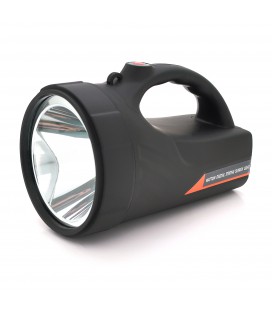 Ліхтар пошуковий Watton WT-240, 1LED T6, 20W, 3 режими, 7000mah, Black, IP40, СЗУ+АЗУ, 195х120х140мм, BOX