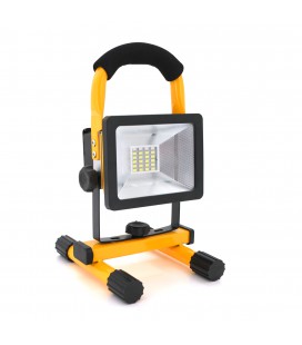 Переносной фонарь-прожектор Watton WT-329 (50W), 24 LED(SMD), 3 режима работы , заряд от 5V, батарея 2*(18650/6800ma/h), Box