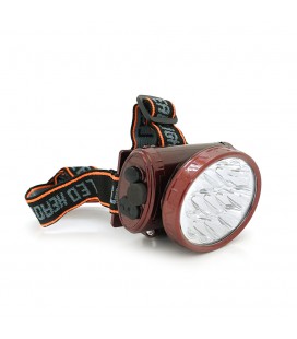 Ліхтарик LX-1898, 13*LED, 2 режими, корпус-пластик, вбудований акумулятор + кабель живлення від мережі, лінза 70*55мм, BOX