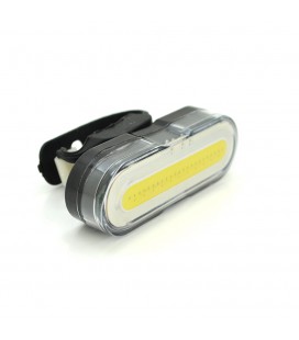 Задній стоп для велосипеда LD-2207, 8 режимів, вбудований акумулятор, кабель USB, Red/White, Box