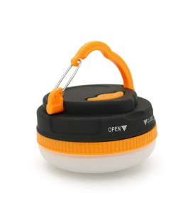 Ліхтарик для кемпінгу Voltronic Q5NBA, 3 режими, корпус-пластик, ударостійкий, ip44, живлення від 3*ААА, White/Black, BOX