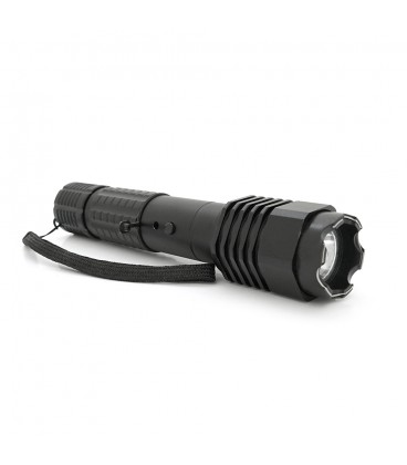 Фонарь-отпугиватель ручной BAILONG BL-1103, 1LED ХPE, ток 50000KV, 3W, 1 режим, 18650/2800mah/3*ААА, Black, IP44, СЗУ+АЗУ, 190х3