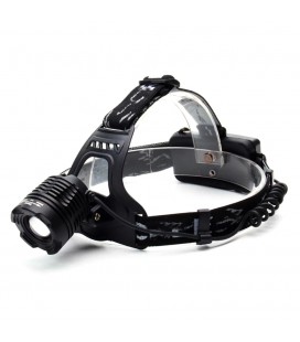 Налобний Ліхтарик Bailong BL-2188B-T6, Cree XML-T, 3 реж., Zoom, корпус-алюміній, водостійкий, ударостійкий, 18650 ак-тор, USB к