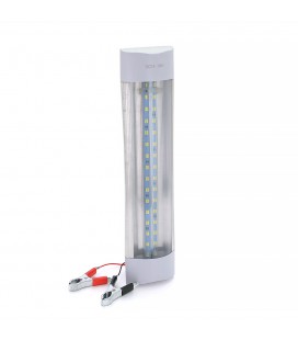 Лампа Светодиодная POWERMASTER T8, 12V, 30 см, зажимы, BOX