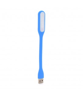Ліхтарик гнучкий LED USB, Blue, OEM