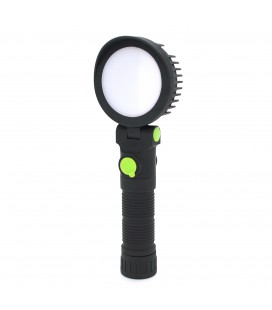 Фонарь инспекционный WT-299, XPE LED+6 SMD LED, 3 режима работы, заряд от 5V, батарея 18650/1200mAh, магнит+ крюк крепления, BOX