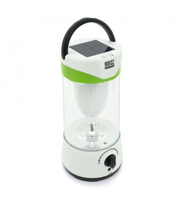 Лампа-ліхтар HOROZ YT-29196, 10W, диммер, корпус-пластик, ударостійкий, кабель 220В+Solar, вбудований акумулятор 4В 1,6А, White,