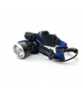 Налобний Ліхтарик Bailong BL T24 - P50 3 реж., Zoom, корпус-пластик, водостійкий, ударостійкий, 18650 акумулятор СЗУ, BOX