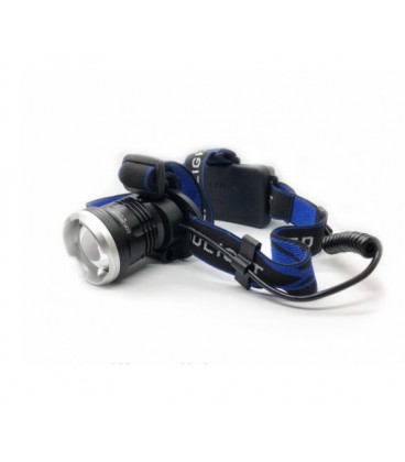 Налобний Ліхтарик Bailong BL T24 - P50 3 реж., Zoom, корпус-пластик, водостійкий, ударостійкий, 18650 акумулятор СЗУ, BOX