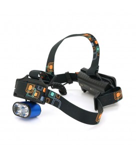 Налобний Ліхтарик Bailong K-28, Cree XML-T, 3 реж., Zoom, корпус-алюміній, водостійкий, ударостійкий, 2*18650 ак-тор, BOX