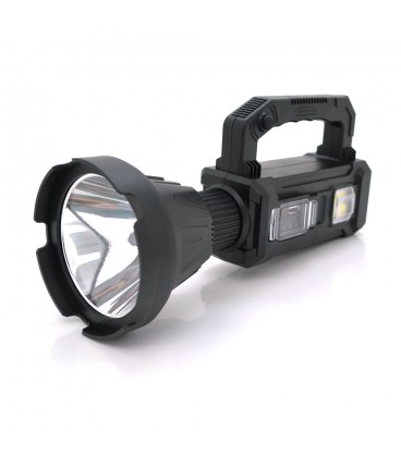 Ліхтар переносний W5109+Solar, 3+3 режими, вбудований аккум, корпус пластмас, тринога, USB кабель, Box