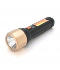 Ліхтар ручний ZHONGYONG ZY-2021, Solar, LED CreeXPE+COB, 2 режими+COB, microUSB, USB вихід, 175х50х32, IP40 , OEM