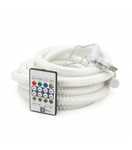 Світлодіодна стрічка Лускатий Neon RGB 5 метрів, живлення від USB