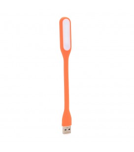 Ліхтарик гнучкий LED USB, Orange, OEM