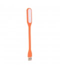 Ліхтарик гнучкий LED USB, Orange, OEM