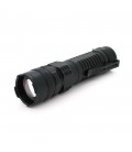 Ліхтар ручний POWERMASTER MS-811, 1LED Cree Q5, 10W, 3 режими, ZOOM, 18650/2400 вбудований, Black, IP44, microUSB, 121х29х25мм, 