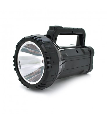 Ліхтар пошуковий LONTOR CTL-SL051A, 1LED T6, 5W, 2 режими, 2400mah, Black, IP40, 210х125х150мм, BOX