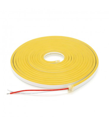 Стрічка світлодіодна в силіконі 3528, 12V, 5 метрів, IP67, Yellow